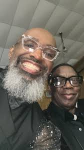Me and Dr. Albert Lemons who have known me since I was a teen . It's always  good to see him. He's such wonderful person. Much love and respect to him