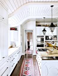 country farmhouse kitchen curved