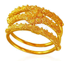 22kt Gold Spiral Ring Gold Ring Designs Filigree Ring Gold 22k Gold Ring