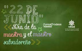 No te sientas cohibida habla lo que quieres. Funsalprodese On Twitter 22 De Junio Dia Del Maestro Y La Maestra Salvadorena Https T Co M6ttqitdwz