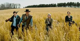 Columbus, tallahassee, wichita, and little rock move to the american heartland as they face off against evolved zombies, fellow survivors, and the growing pains of the snarky makeshift family. Zombieland Double Tap Trailer Brings Back Woody Harrelson Jesse Eisenberg Emma Stone To Kill More Zombies Entertainment News