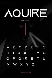 No hassle, no fuss, find thousands of high quality free fonts on fontsc. Aquire Modern And Futurist Font Free Download Font Design Logo Futuristic Fonts Typographic Logo Design