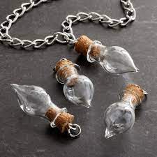 Mini Clear Bottles By Bead Landing