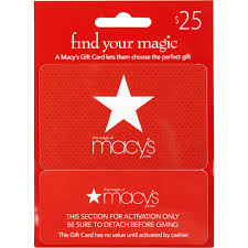 Win a free columbia gift card every week. Macy S Real Time Gift Card Shoes Clothing Food Gifts Shop The Exchange