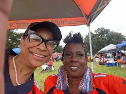 This is a family pic from the mid 70's of the Walker family minus the  oldest child, Rhonda Walker-Curtis. Left is me-Pam Walker/Sunderland, then  mom-Iona Walker Davis, then Cheryl Walker Ashelford, next