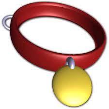 Red Pet Collar Icon Png Clipart Image Iconbug Com Dog Collar Tags Clip Art Pet Collars