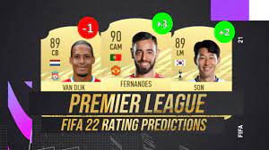 Who will be the top 100 players in fifa what rating will erling haaland get in fifa 22? Fifa 22 Top 25 Premier League Player Ratings Ft Bruno Son Van Dijk More Youtube