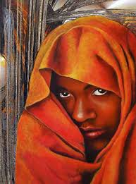 Portrait Art Show HONORABLE MENTION Aaliyah Webb