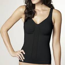 Details About Sassybax Camisole Underwire Torso Trim Utt07 Black Shaping Top