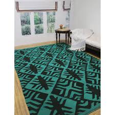 Black And Teal Area Rug Noori Rug Elan Overdyed Kilim Hailey Teal Blue Black Rug 6 5 X 9 9 Noori Rug Blue Area Rugs