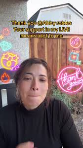 Abby Robles Thanks Fans for Live Stream Support