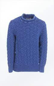 Women sweater hoodie knitted coat jacket cardigan outwear long jumper loose. Yummy And Cozy Heavy Knitted Pullover Indigo Blue Piece Of Blue