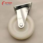 100mm Medium Duty Castors 4 Inch White Nylon Swivel Caster ...