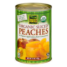 Canned peaches are more supple and slurpable then their fuzzy counterparts,. Save On Native Forest Peaches Sliced Organic Order Online Delivery Giant