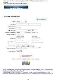Instant approval credit card to avail of these credit cards, apply online in a few simple steps. Instant Approval Online Credit Card Application Up To 1000 Bad Credit
