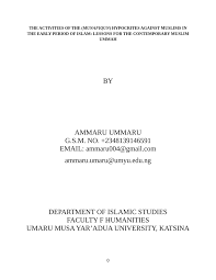 The prophet prescribing camel urine as medicine: Pdf The Activities Of The Munafiqun Hypocrites Against Muslims In The Early Period Of Islam Lessons For The Contemporary Muslim Ummah