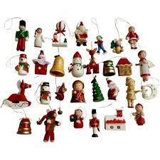 Vintage Wooden Christmas Tree Ornaments And Decorations Angels Horses Santa Re Christmas Tree Ornaments Vintage Unique Christmas Trees Christmas Tree Ornaments