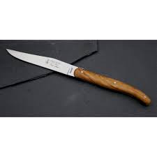 Achetez votre couteau laguiole en ligne de fabrication artisanale et française. Coffret De 6 Laguiole De Table La Fourmi Manche Bois D Olivier