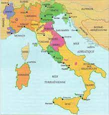 Italie sur le site mapcarta, la carte ouverte. 1848 1852 Le Printemps Des Peuples Troisieme Partie La Jaune Et La Rouge