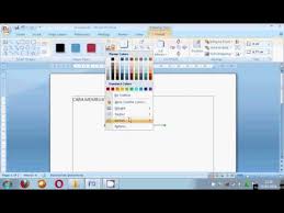 Cara Membuat Garis Putus Putus Pada Microsoft Word Youtube