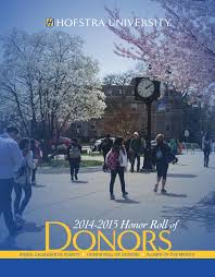 The village is named after a grove of. 2014 2015 Honor Roll Of Donors By Hofstra University Issuu