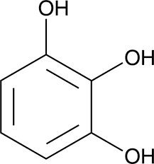 Pyrogallol structure