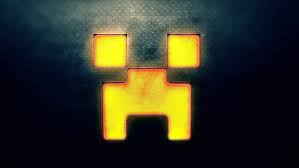 Hd wallpapers and background images Hd Wallpaper Yellow Minecraft Creeper Face Logo Untitled Video Games Illuminated Wallpaper Flare