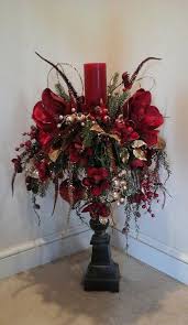 Read Information On Handmade Christmas Decorations Diychristmas Diychristmasornam In 2020 Christmas Floral Arrangements Christmas Floral Indoor Christmas Decorations