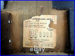 Vintage Tube Amp Blog Archive 1966 Fender Bassman