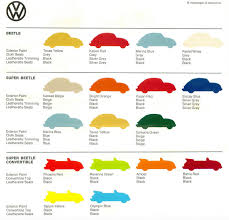 37 methodical volkswagen golf colour chart