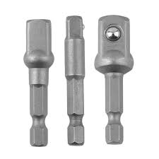 3 Sztuk Zestaw 1 4 3 8 1 2 Naped Hex Shank Wiertla Klucz Rekawem Pasek Rozszerzenie Gniazdo Zasilania Sterownika Karty Graficzn Drill Bits Drill Socket Drivers