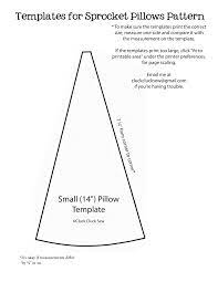 Sprocket Pillow Templates Download Pdf Google Drive Sewing Items Pillows Sewing Fabric