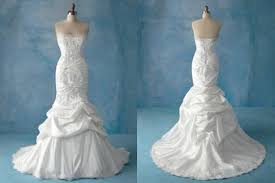 Alfred Angelo White Taffeta Style 201 Little Mermaid Feminine Wedding Dress Size 16 Xl Plus 0x 43 Off Retail Ariel Wedding Dress Mermaid Wedding Dress Formal Dresses For Weddings