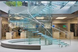 Bcj Apple Store Fifth Avenue New York Store Architecture Apple Store Stairs Design