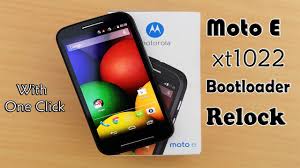 Motorola has done the work to make sure your device has a fully optimized, certified and tested version of android. Moto E Xt1022 Bootloader Relock Youtube
