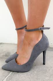 Stepping Into The Office Heels Charcoal Office Heels Heels Shoes