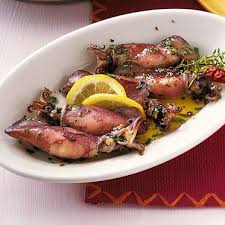 Gegrillte Tintenfischchen Rezept Rezepte Tintenfisch Rezepte Lebensmittel Essen