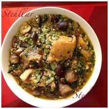 Okra Soup With Mushroom Food Nigerian Food Food Dishes