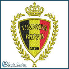 Belgium football team, brussels, belgium. Belgium National Football Team Logo Embroidery Design Emblanka