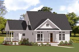 The best small one story house floor plans. Plan 46367la Charming One Story Two Bed Farmhouse Plan With Wrap Around Porch Small Farmhouse Plans Farmhouse Plans Farmhouse House