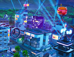 This map is a recreation of the location tilted towers from fortnite. Fortnite Season 9 S New Map Areas Mega Mall And Neo Tilted Towers Gamespot
