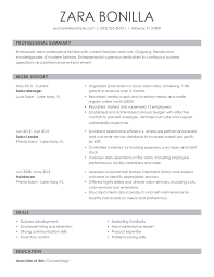 It is a written summary of your academic qualifications, skill sets and previous work experience which you given below are a few sample cv templates which you can make use of as references to make your curriculum vitae with ease. 2021 Best Salon Manager Resume Example Myperfectresume