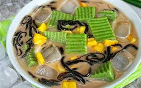 Rasa segar dari berbagai macam buah berpadu dengan dinginnya es serut dan. Mau Yang Segar Bikin Es Bongko Cincau Santan Gulmer Yuk Okezone Lifestyle