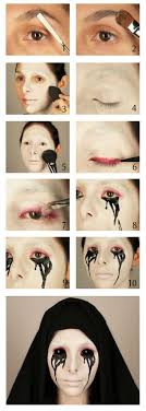 15 scary makeup ideas to