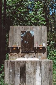 rustic outdoor sink by melanie riccardi