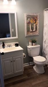 Sherwin Williams Comfort Gray Khaki Oak Allure Traffic Master Master Bath Sherwin Williams Comfort Gray Comfort Gray Small Bathroom Decor