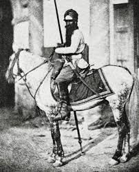 Cavalryman of the British Indian Army.