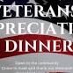 Veterans Appreciation Dinner @ Porter County Expo Center