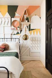 Grey brick looks very good for a studio apartment. It S A Small World Bedroom Makeover Reveal Vintage Revivals