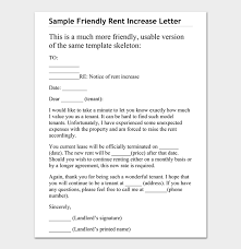 How to write a letter rescinding my resignation. 37 Friendly Rent Increase Letter Samples And Templates